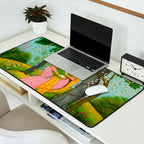 Love-Torn Heroine Indian Miniature Painting  Desk Mat Gallery Image 2