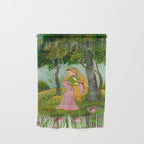 Love-Torn Heroine Indian Miniature Painting  Wall Hanging Gallery Image 1