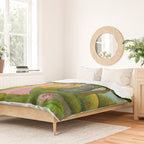 Love-Torn Heroine Indian Miniature Painting  Duvet Cover Gallery Image 2