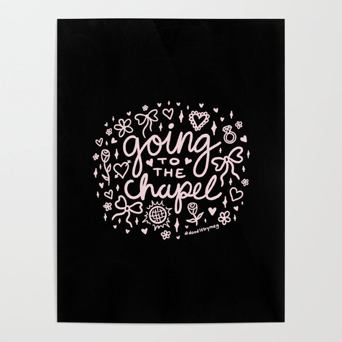 Going to the Chapel in Light Pink Poster Gallery Image 1