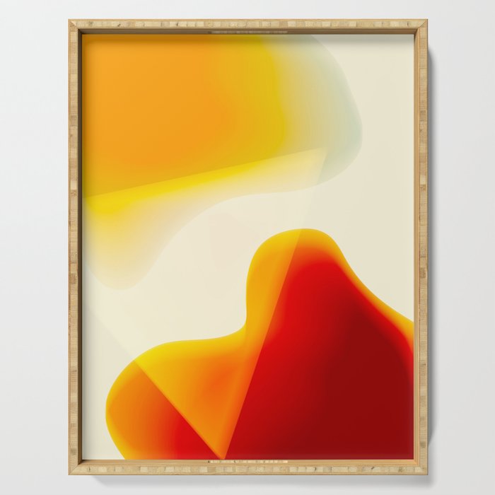 shapes 70s 2 Serving Tray Gallery Image 1