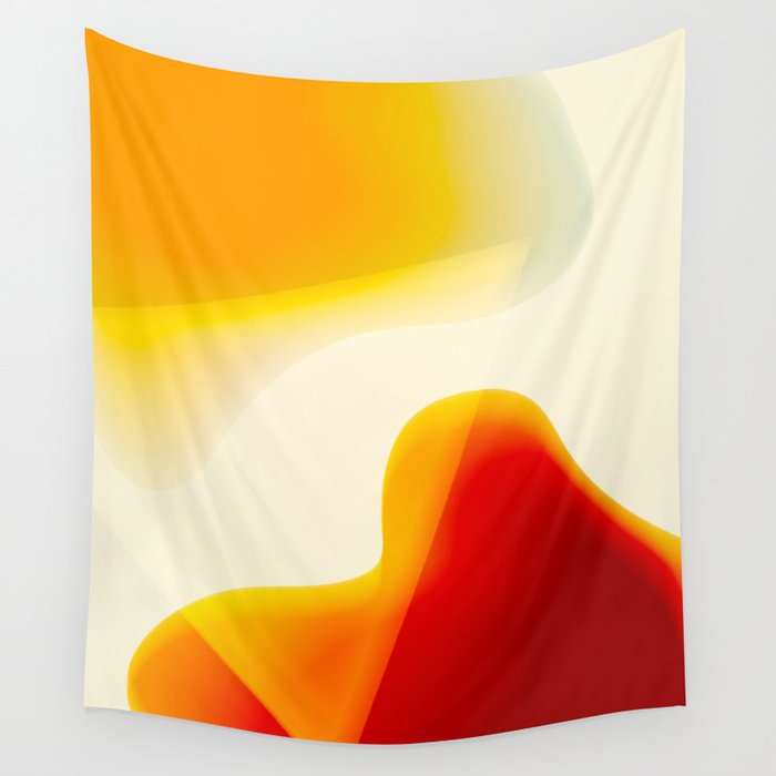 shapes 70s 2 Wall Tapestry Gallery Image 4