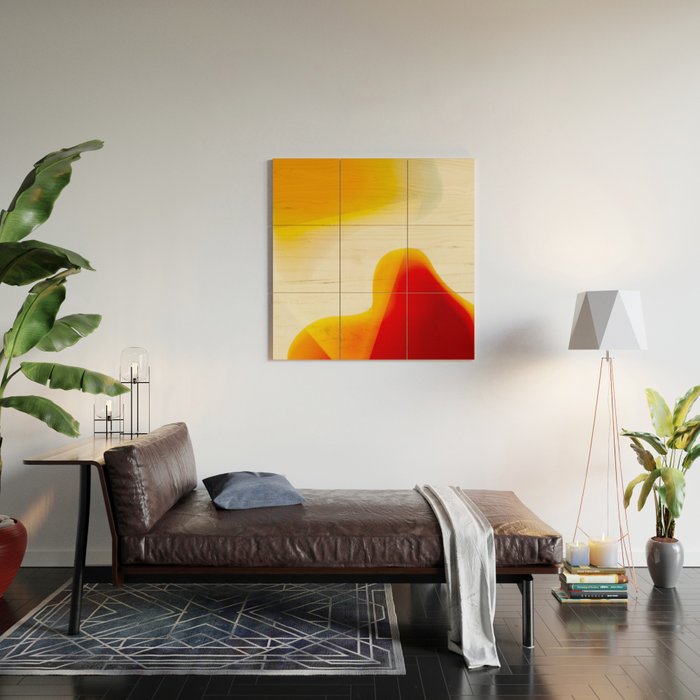 shapes 70s 2 Wood Wall Art Gallery Image 2