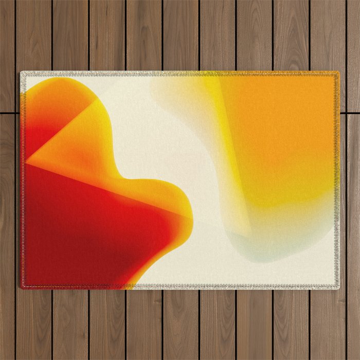 shapes 70s 2 Outdoor Rug Gallery Image 1