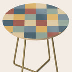 Bold Colorful Checks Pattern - Large IX Side Table Gallery Image 2
