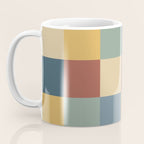 Bold Colorful Checks Pattern - Large IX Coffee Mug Gallery Image 3