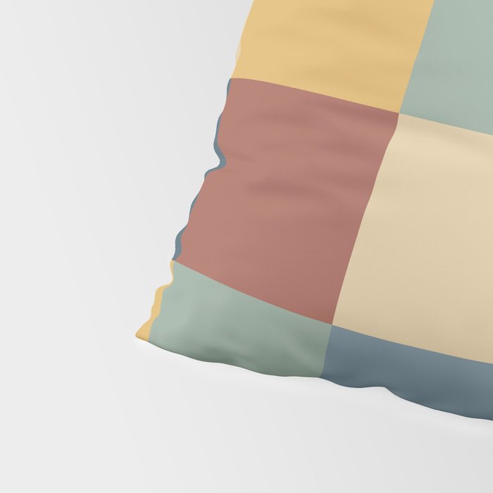 Bold Colorful Checks Pattern - Large IX Pillow Sham Gallery Image 4