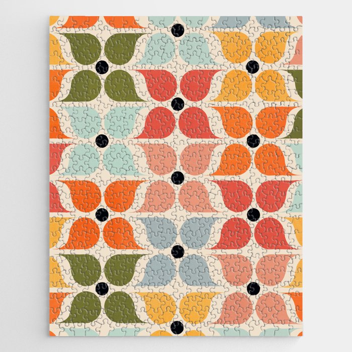 Old times geometry pattern Jigsaw Puzzle Gallery Image 1