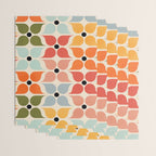 Old times geometry pattern Wrapping Paper Gallery Image 3