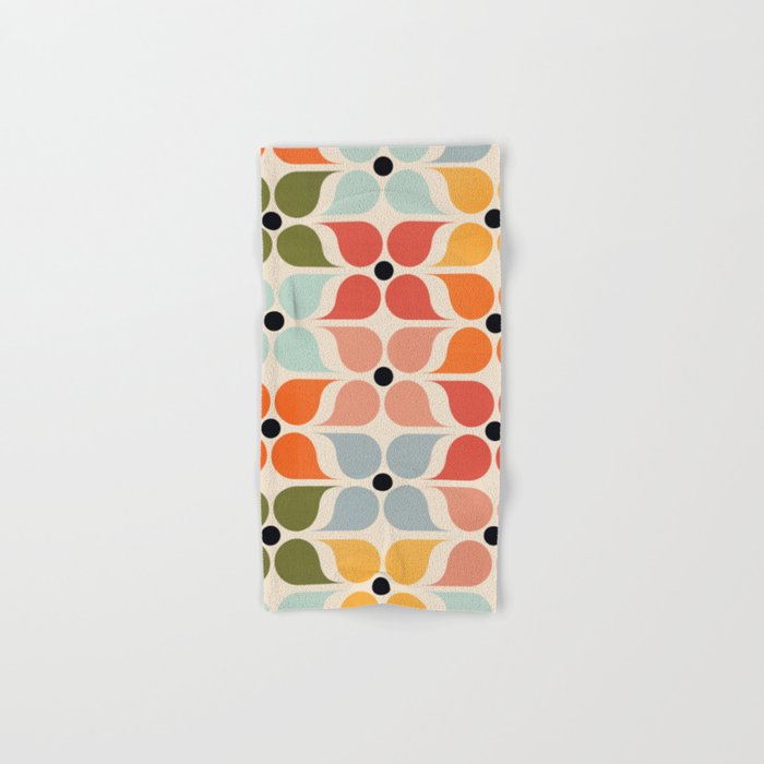 Old times geometry pattern Bath Towel Gallery Image 1
