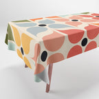 Old times geometry pattern Tablecloth Gallery Image 1