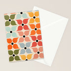 Old times geometry pattern Stationery Card Gallery Image 2