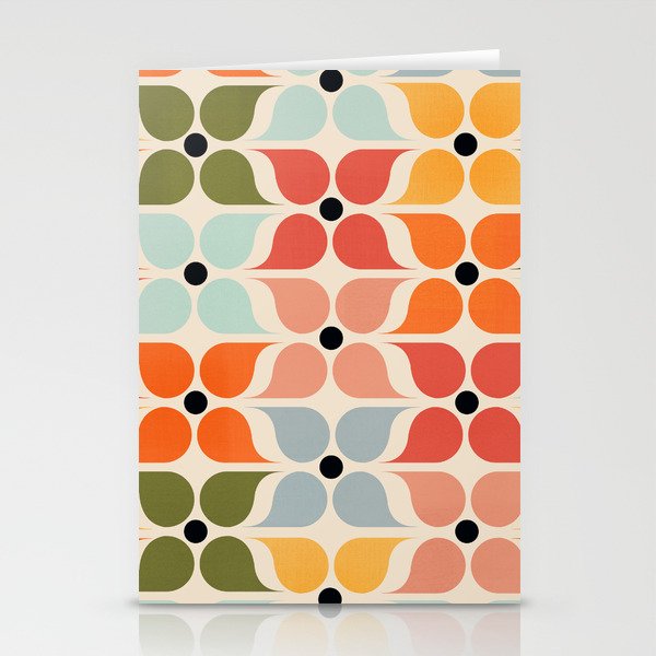 Old times geometry pattern Stationery Card Gallery Image 2