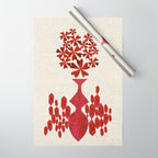 Diamond Blossom Wrapping Paper Gallery Image 1