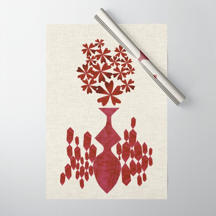 Diamond Blossom Wrapping Paper Gallery Image 1