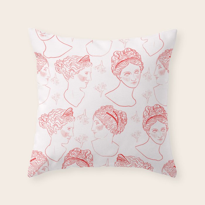 The Girls Throw Pillow Gallery Image 6