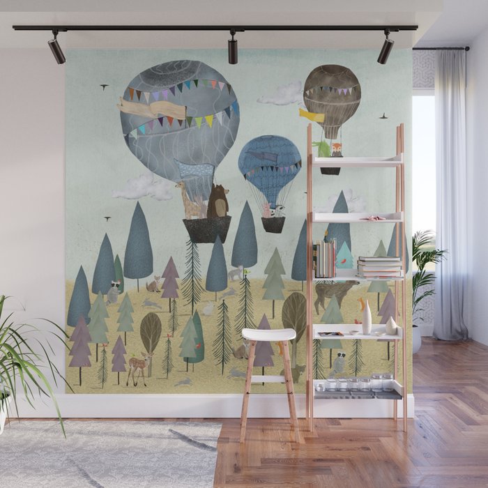 a little woodland adventure Wall Mural Gallery Image 1
