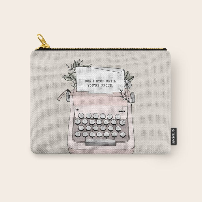 Don't Stop Carry All Pouch Gallery Image 1