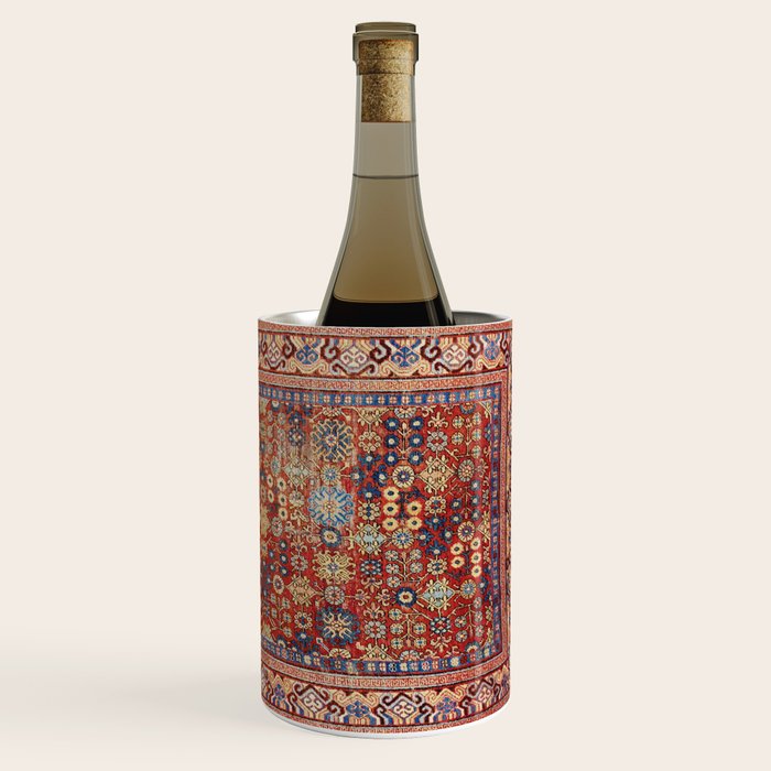 Khotan Antique East Turkestan Rug Print Wine Chiller Gallery Image 3