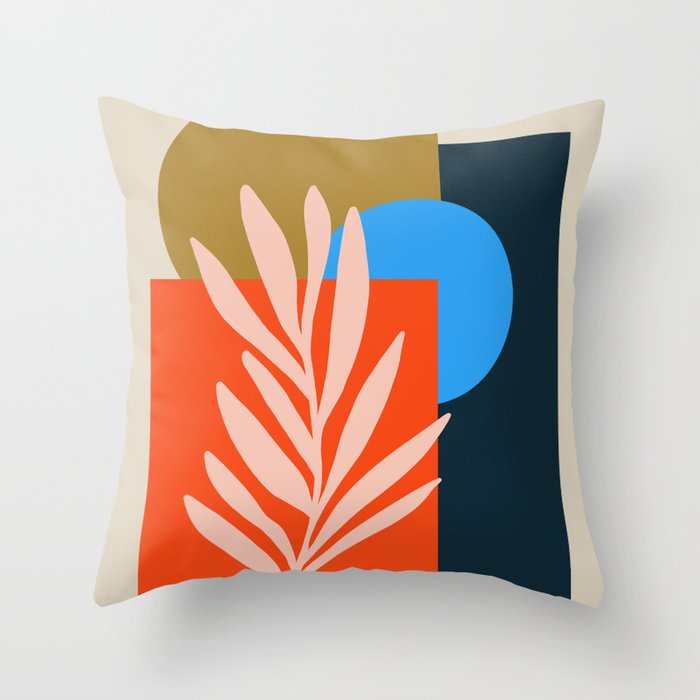 Abstract Art 39 Throw Pillow Gallery Image 1