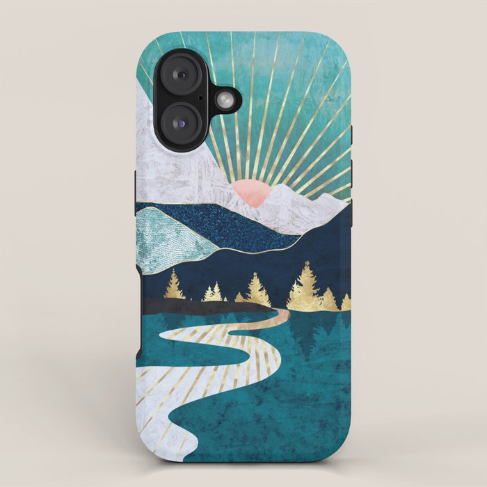 Winter River iPhone Case Gallery Image 1