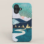 Winter River iPhone Case Gallery Image 1