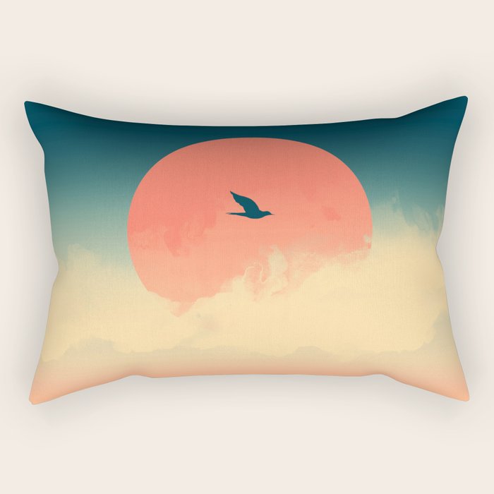 Lonesome Traveler Rectangular Pillow Gallery Image 1