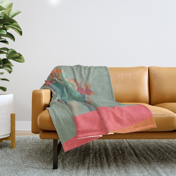 Absent Through my Adultness Throw Blanket Gallery Image 1