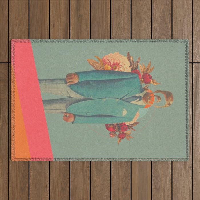 Absent Through my Adultness Outdoor Rug Gallery Image 1