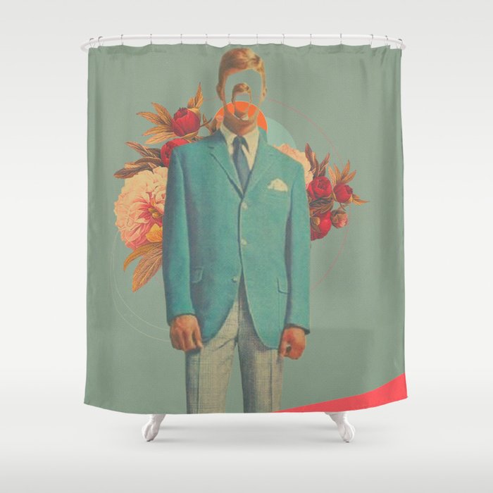 Absent Through my Adultness Shower Curtain Gallery Image 1
