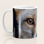 Foxfire Gaze Gray Fox Photorealistic Digital Wildlife Artwork Coffee Mug Gallery Image 3
