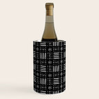 Mudcloth III (Black) Wine Chiller Gallery Image 3