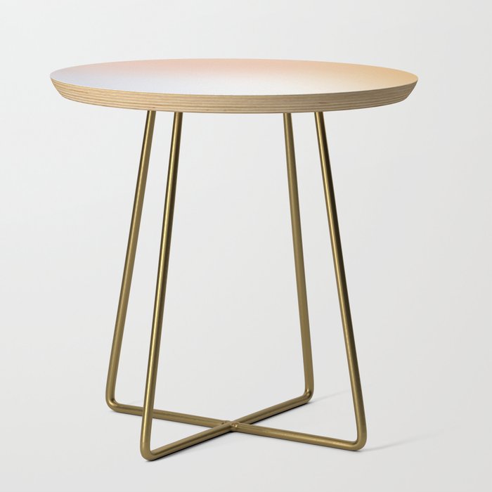 Abstract pastel blurred ombre #5 Side Table Gallery Image 1