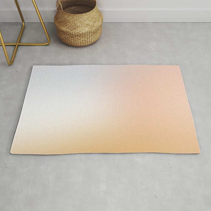 Abstract pastel blurred ombre #5 Rug Gallery Image 1