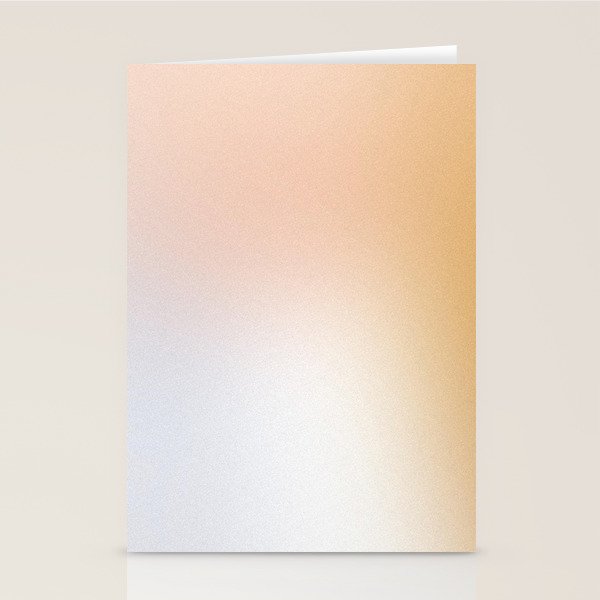 Abstract pastel blurred ombre #5 Stationery Card Gallery Image 2