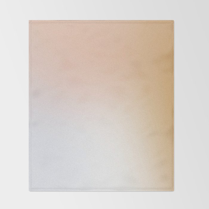 Abstract pastel blurred ombre #5 Throw Blanket Gallery Image 2