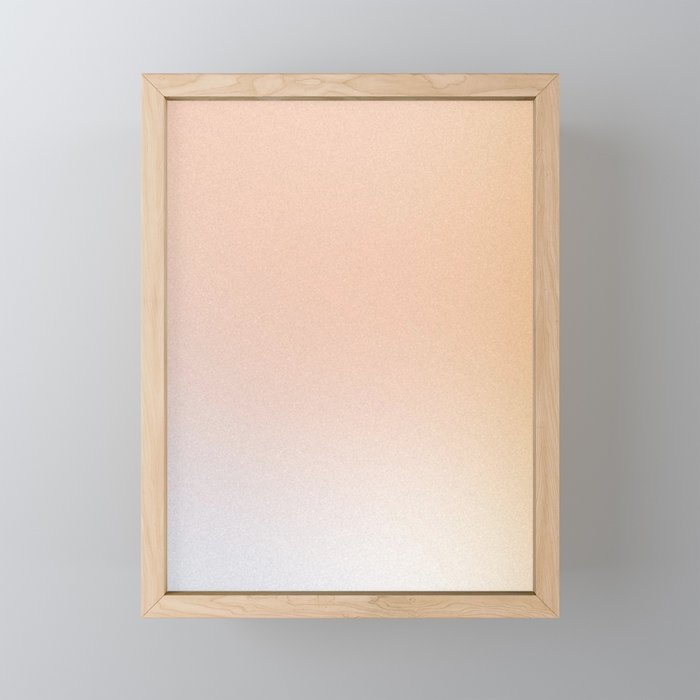 Abstract pastel blurred ombre #5 Mini Art Print Gallery Image 1