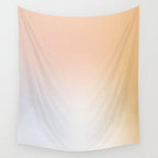 Abstract pastel blurred ombre #5 Wall Tapestry Gallery Image 4