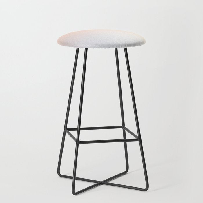 Abstract pastel blurred ombre #5 Stool Gallery Image 1