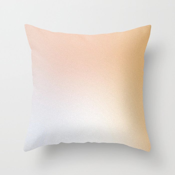 Abstract pastel blurred ombre #5 Throw Pillow Gallery Image 1