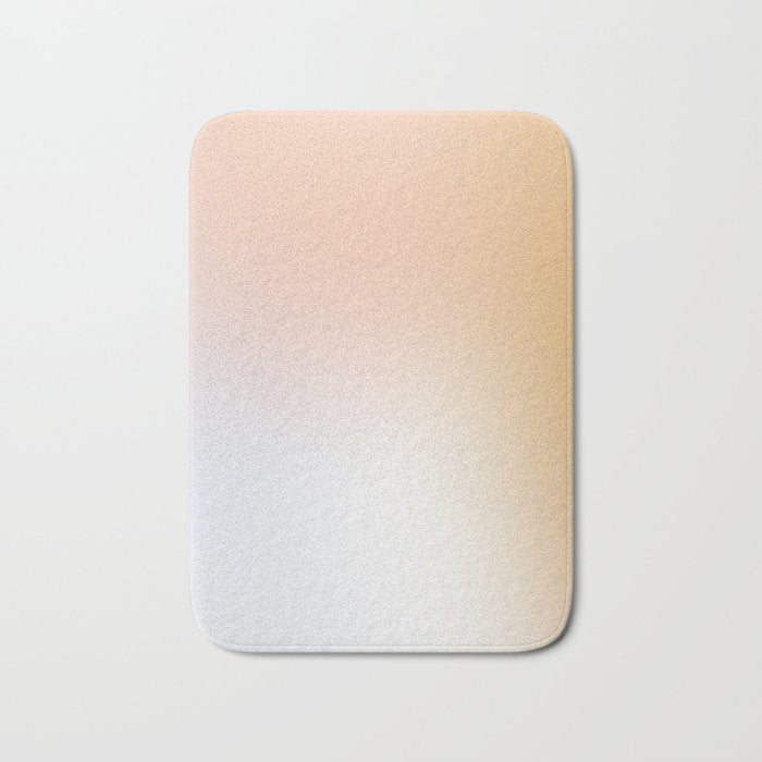 Abstract pastel blurred ombre #5 Bath Mat Gallery Image 1