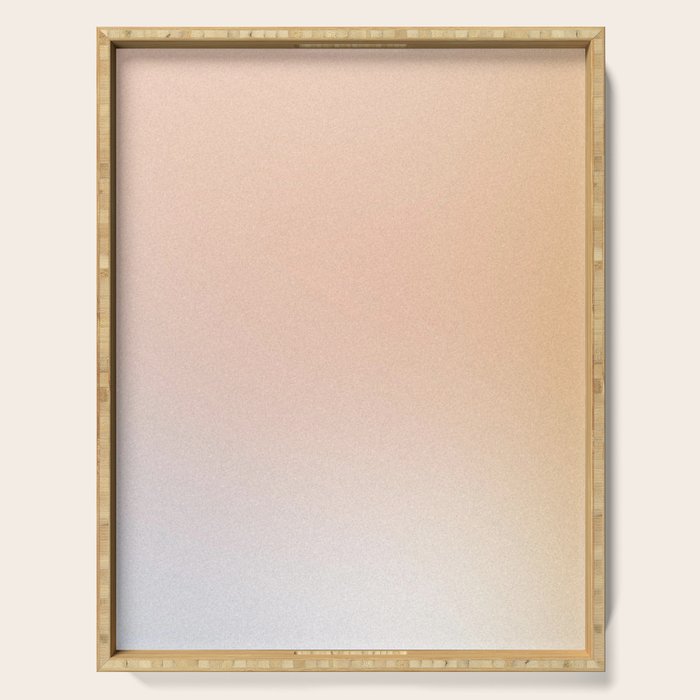 Abstract pastel blurred ombre #5 Serving Tray Gallery Image 1