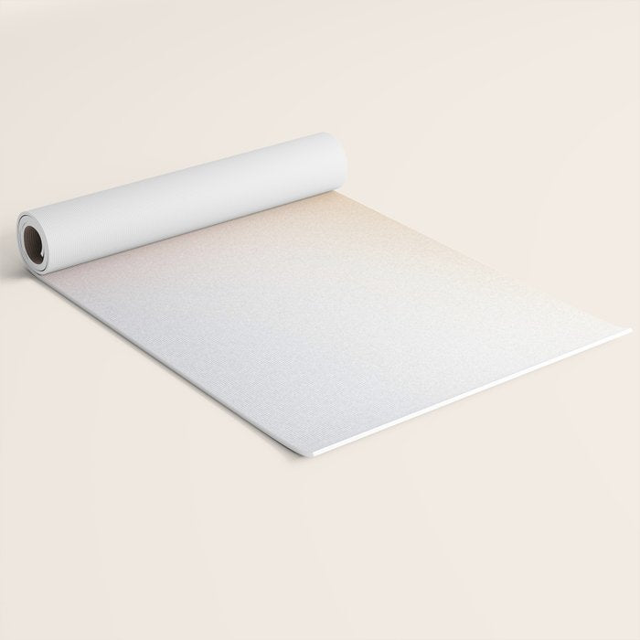 Abstract pastel blurred ombre #5 Yoga Mat Gallery Image 2