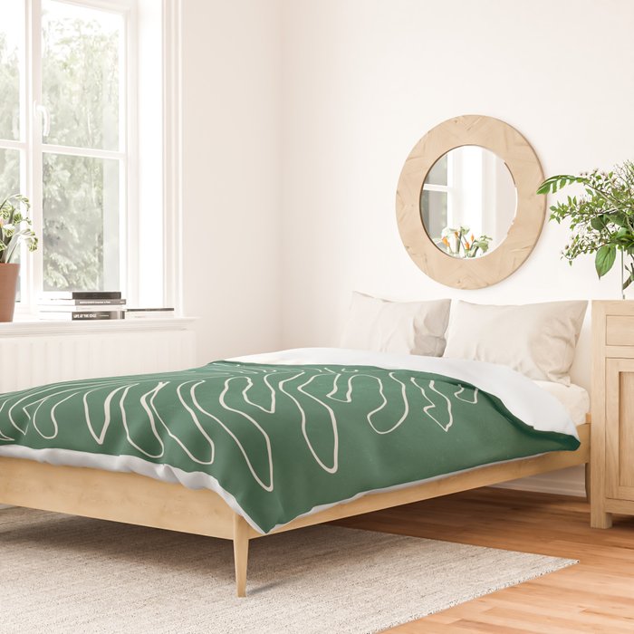 Seagrass: Matisse Mid-Century Edition Duvet Cover Gallery Image 2