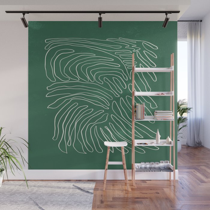 Seagrass: Matisse Mid-Century Edition Wall Mural Gallery Image 1