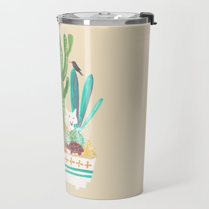 Desert planter Travel Mug Gallery Image 2