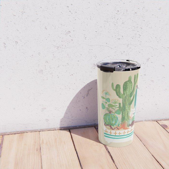 Desert planter Travel Mug Gallery Image 4