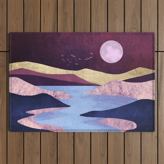 Periwinkle River Outdoor Rug Gallery Image 1