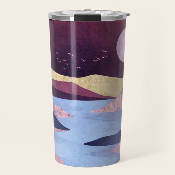 Periwinkle River Travel Mug Gallery Image 1