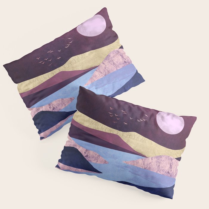 Periwinkle River Pillow Sham Gallery Image 1